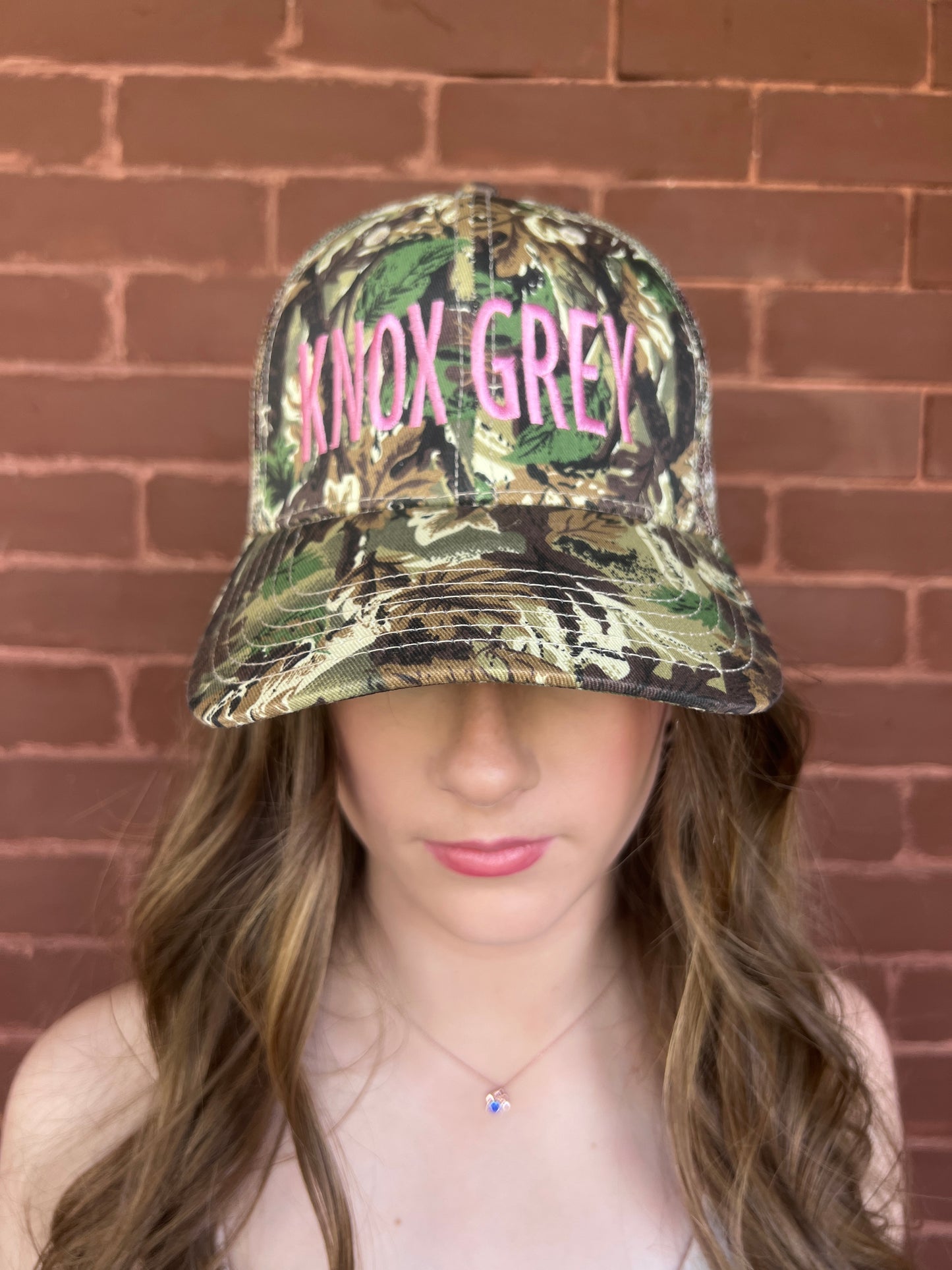 Camo Knox Grey Trucker Hat