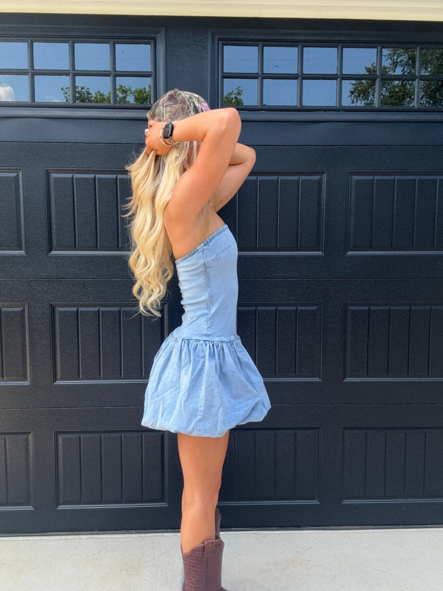 Delilah Denim Dress