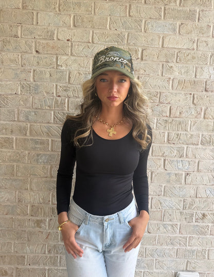 Black Basic Long Sleeve