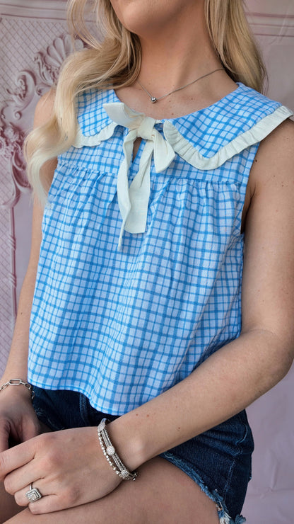 Baby Blue Top