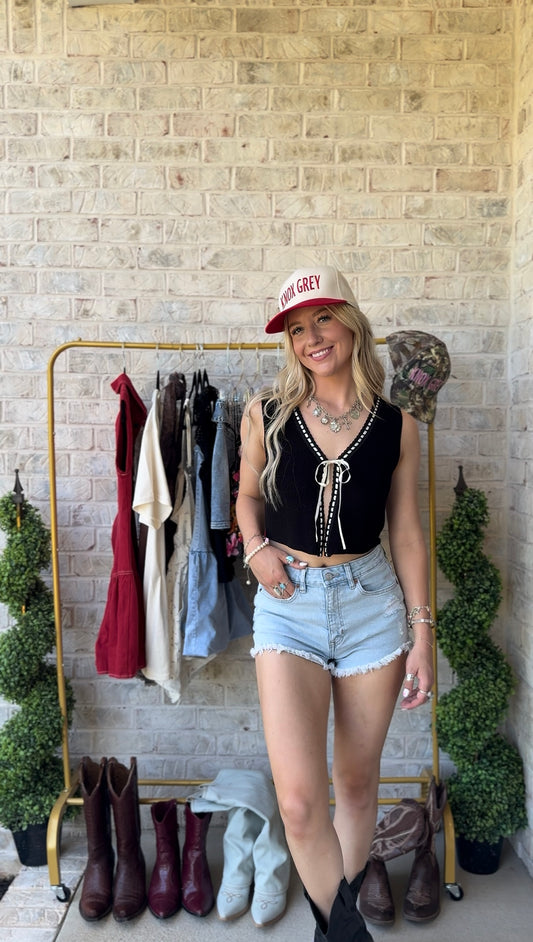 Tie Vest Top