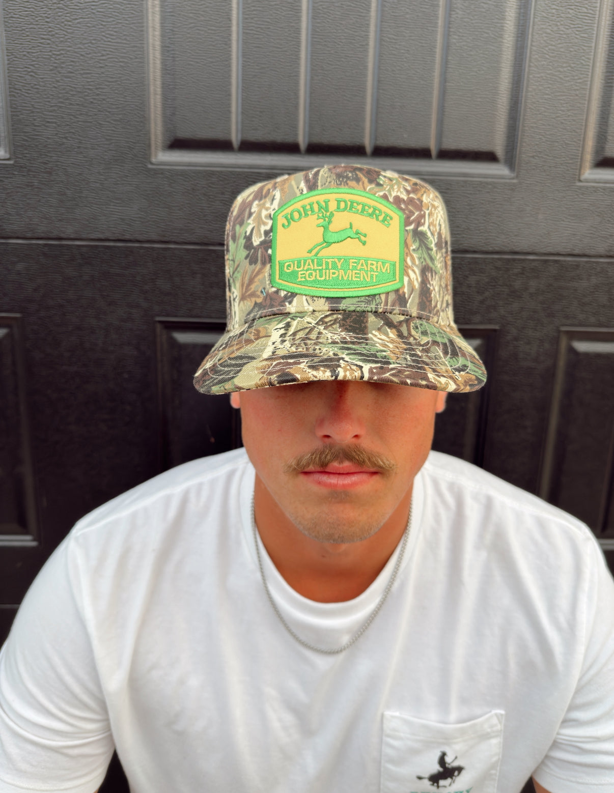 John Deere Camo Trucker Hat