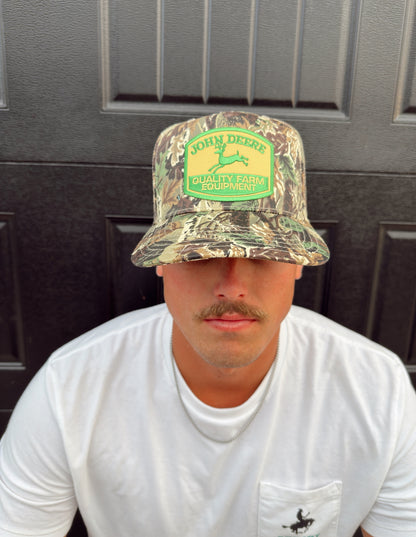 John Deere Camo Trucker Hat