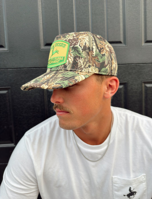 John Deere Camo Trucker Hat