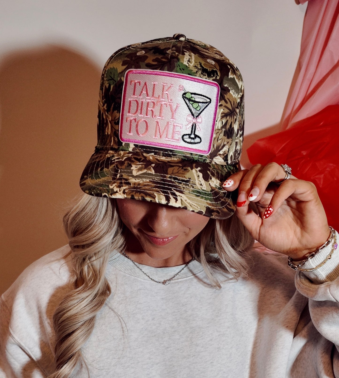 Talk Dirty Trucker Hat🍸
