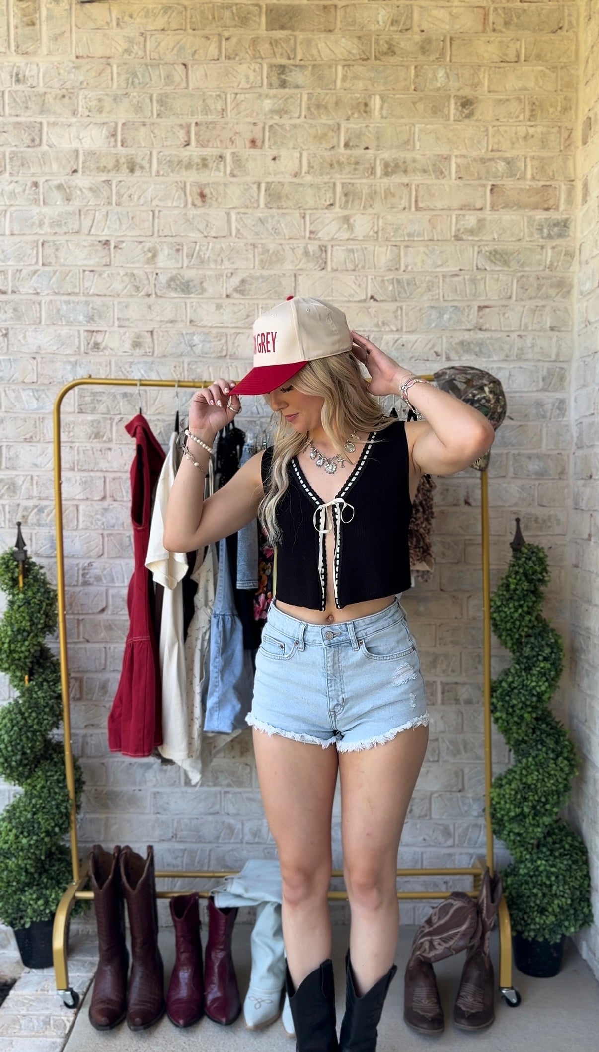 Tie Vest Top