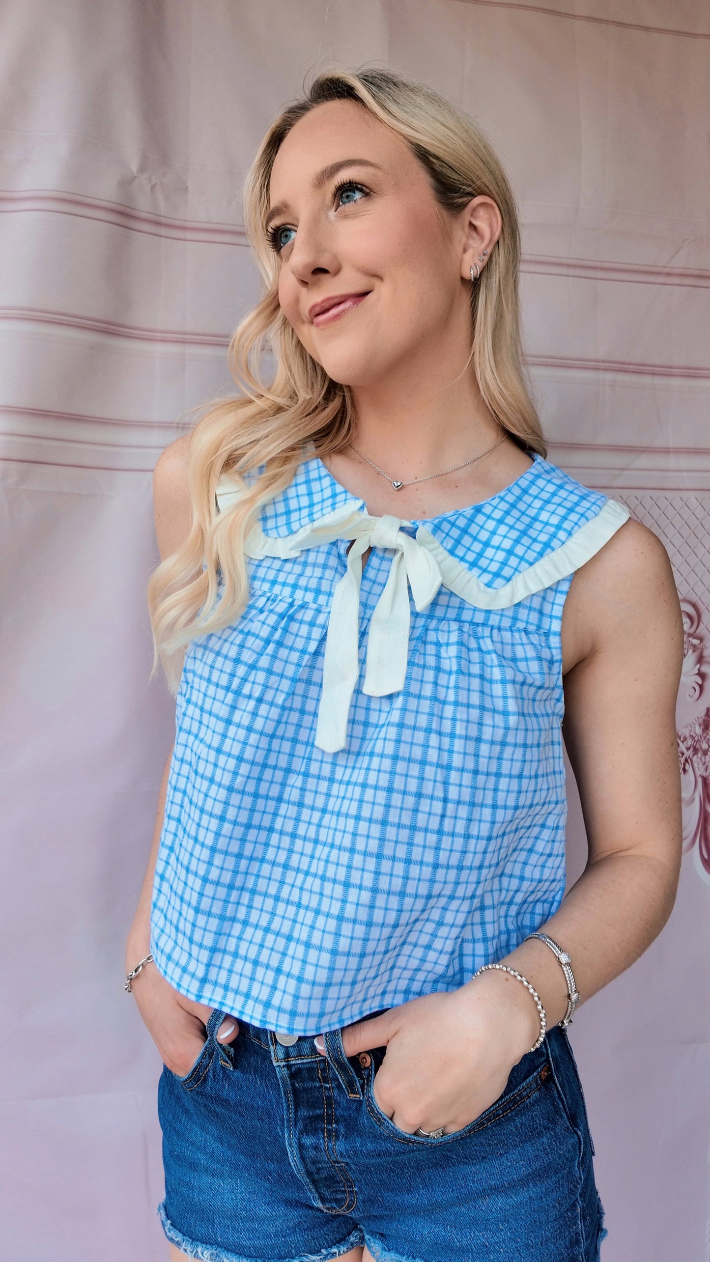 Baby Blue Top