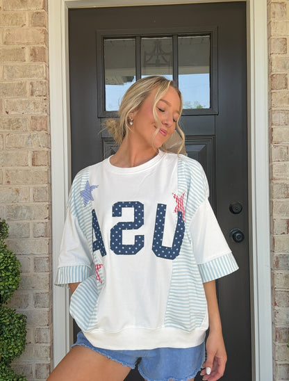 Modern USA Top
