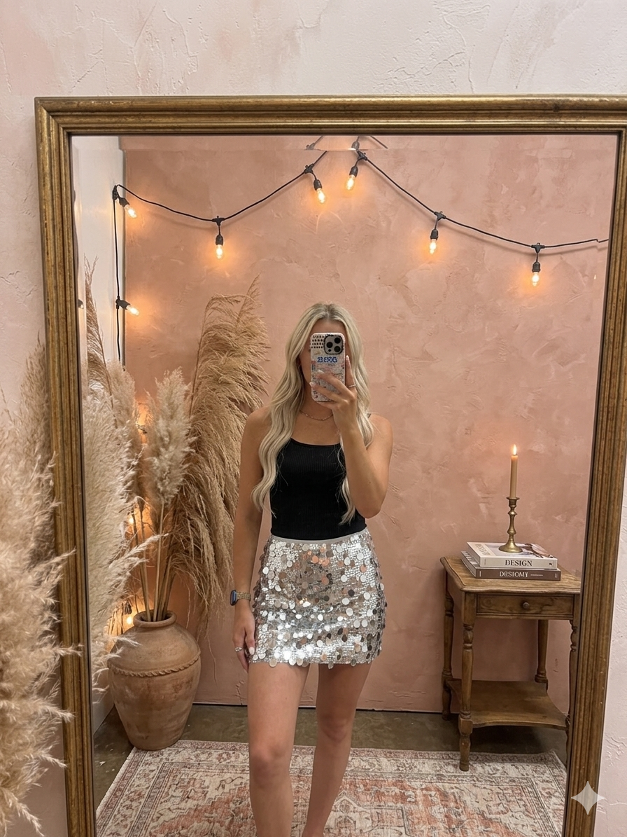 Silver Fish Skirt🐟